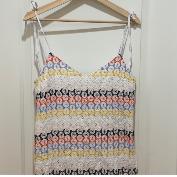 NWT English Factory eyelet striped dress - Picture 2 of 4